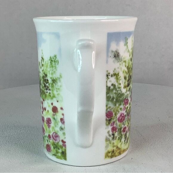 ROSE of ENGLAND ENGLISH COUNTRY COTTAGE Fine Bone China Medium Mug White - Picture 4 of 10